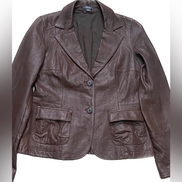 Kenneth Cole Reaction Jackets & Blazers - KENNETH COLE REACTION LEATHER JACKET